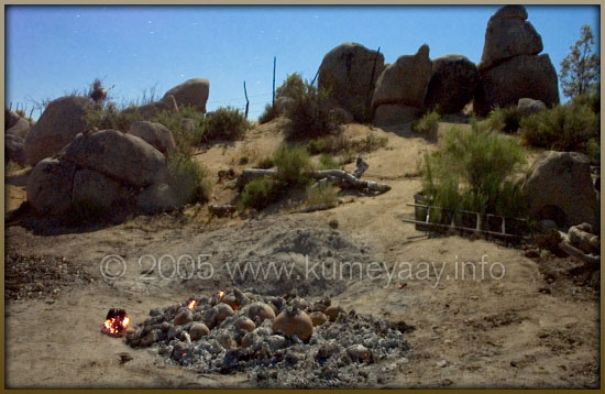 Clay Pottery Burn Pit 