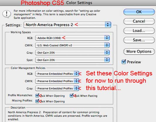 install icc profile photoshop