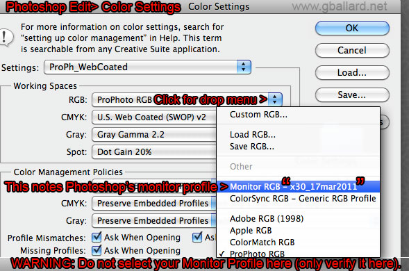 how to install icc profile in photoshop cs6