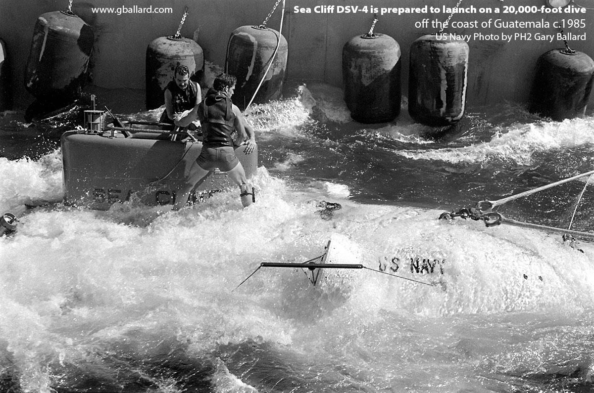 DSV-4 SEACLIFF OFF THE COAST OF GUATEMALA Middle America Trench 20K Dive